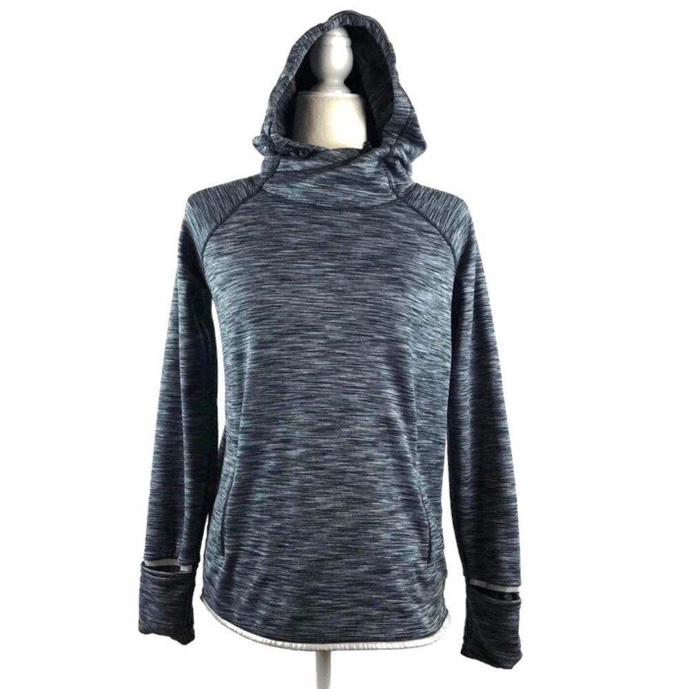 Gap Gapfit Orbital Space Dye Fleece Lined Hoodie - Picture 1 of 8